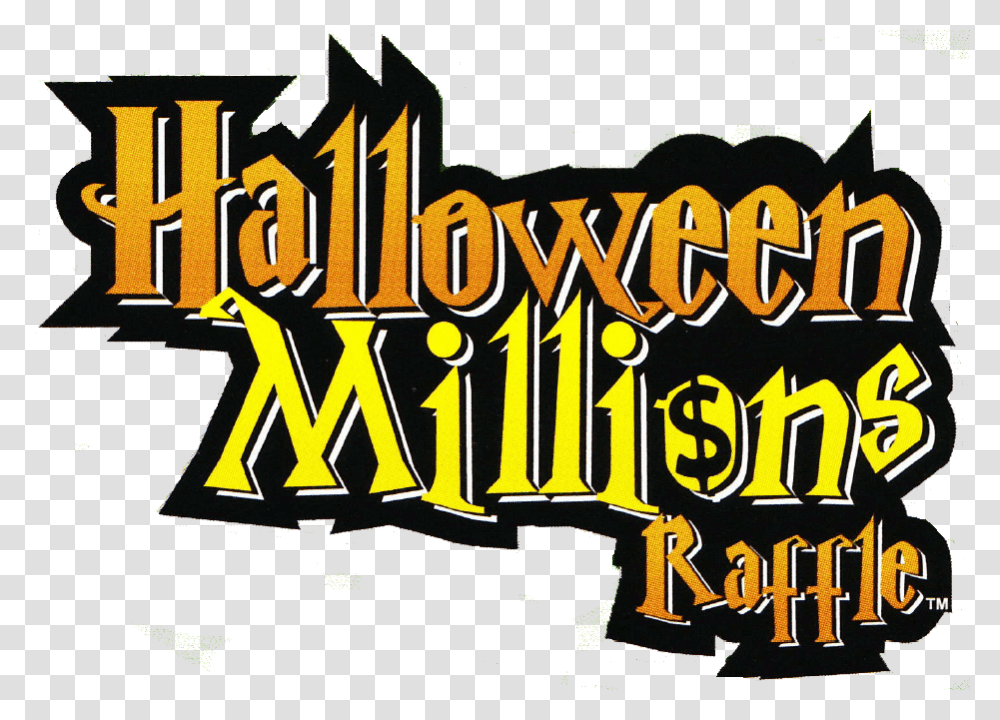 Msl S Halloween Millions Raffle, Alphabet, Poster, Advertisement Transparent Png