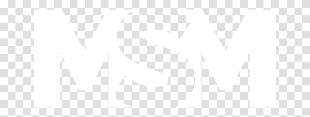 Msm Logo White 01 Emblem, Alphabet, Number Transparent Png