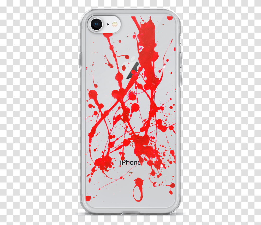 Msn Culture Redrum Iphone Case Paint Splatter Hd, Electronics, Mobile Phone, Cell Phone Transparent Png