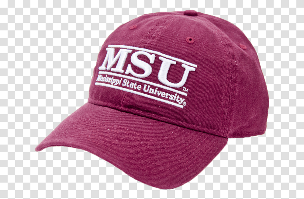 Msu Bar Mississippi State University For Baseball, Clothing, Apparel, Baseball Cap, Hat Transparent Png