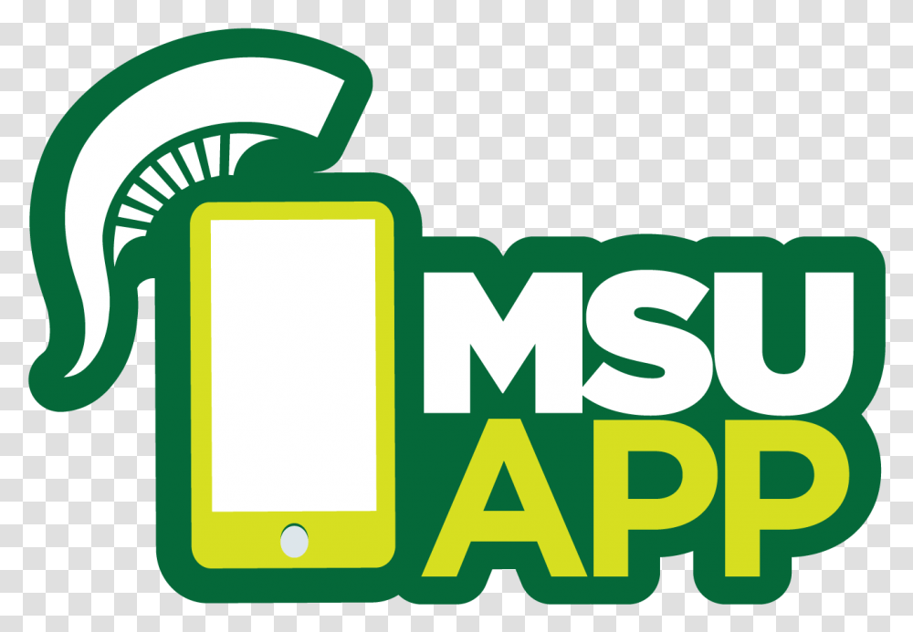 Msu Logo Michigan State Spartans, Text, Green, Vegetation, Plant Transparent Png