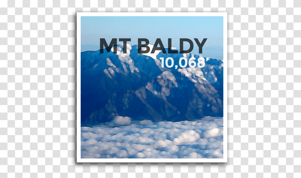 Mt Baldy Peak Summit, Outdoors, Nature, Mountain, Ice Transparent Png