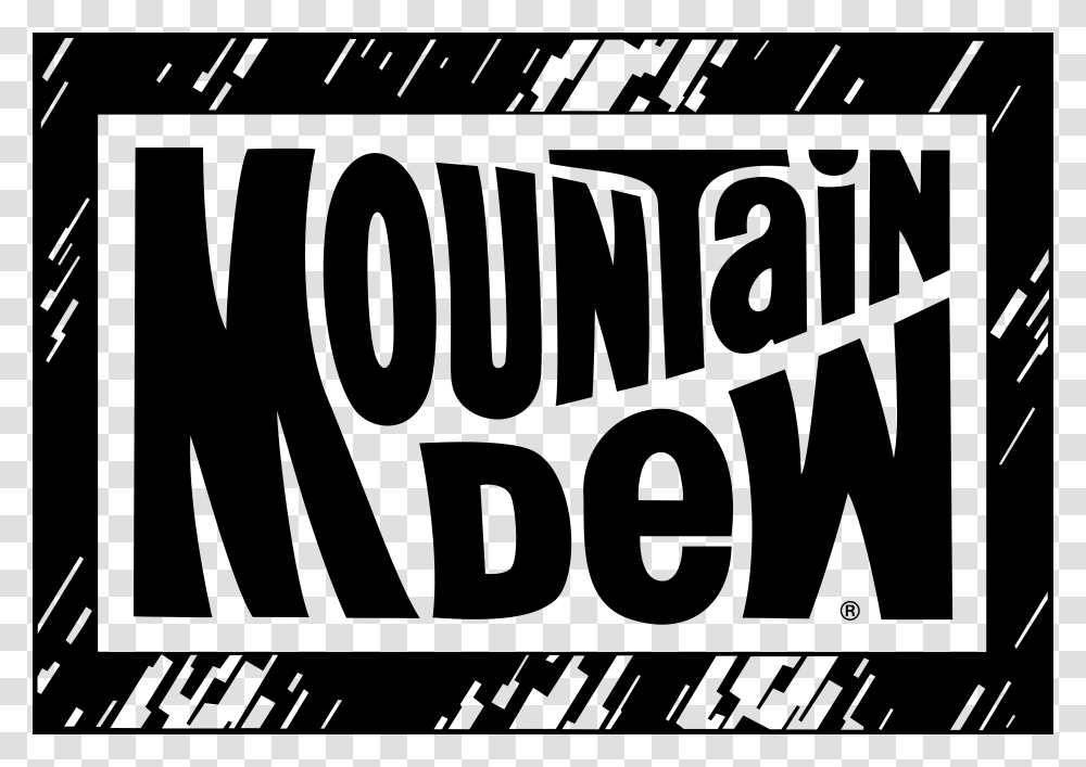 Mt Dew Black And White, Gray, World Of Warcraft Transparent Png