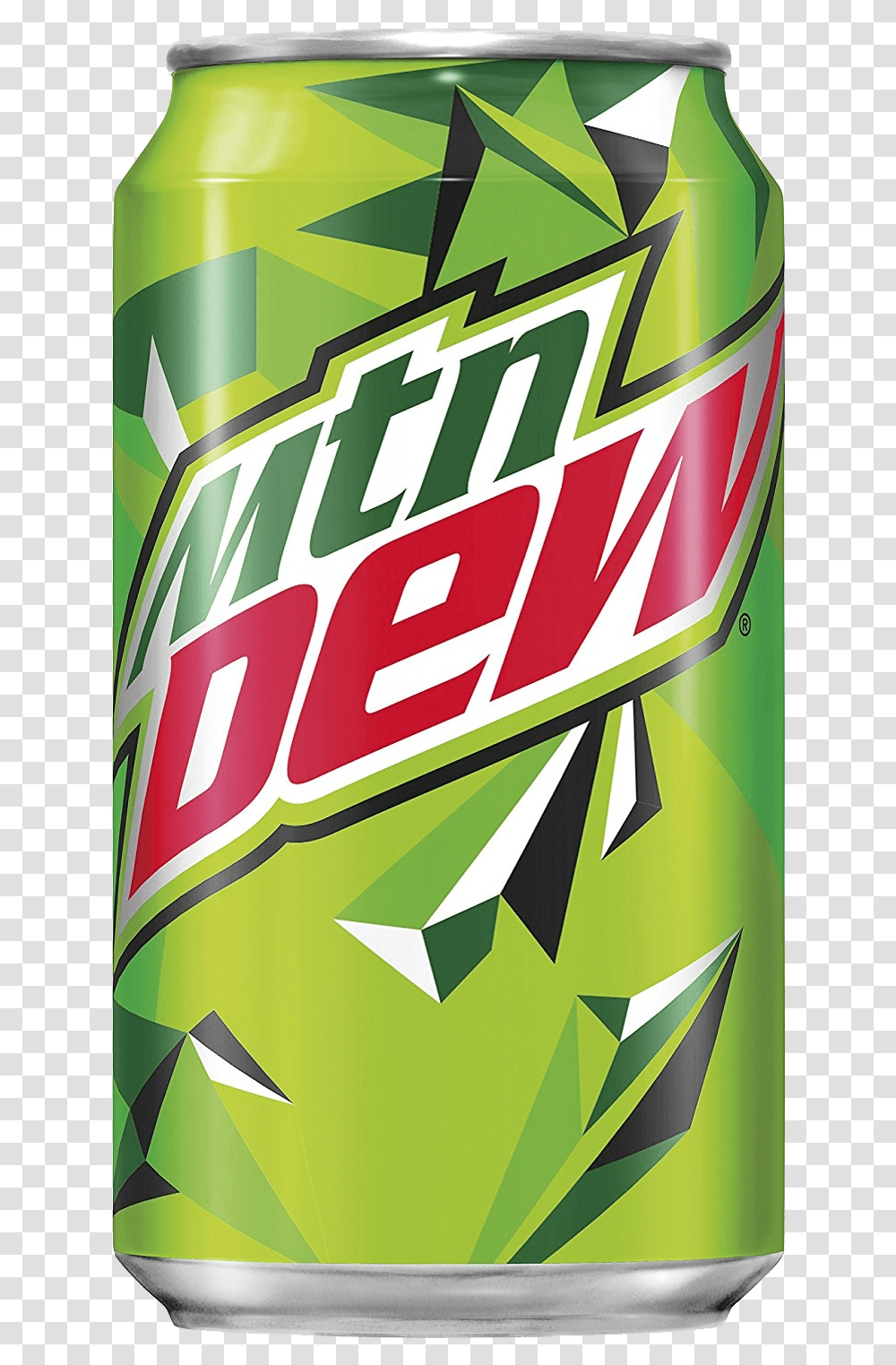 Mt Dew Mountain Dew Can, Tin, Beverage, Drink, Soda Transparent Png