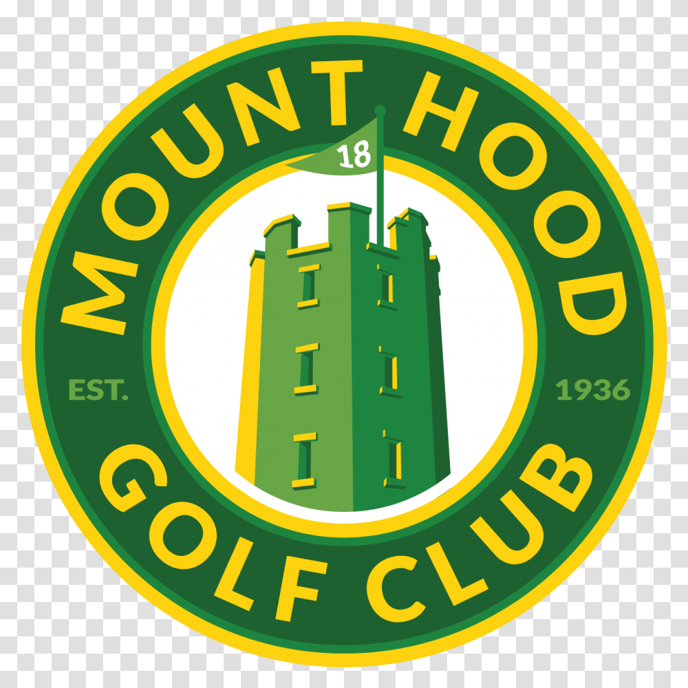Mt Hood Golf Club Logo Custom Gun Rails, Trademark, Alphabet Transparent Png