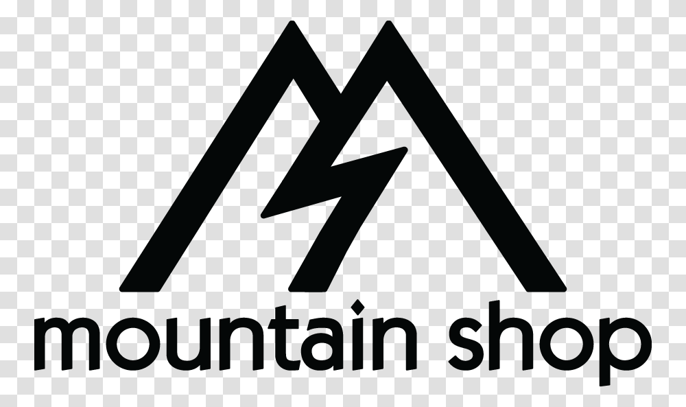 Mt Shop Mountain Shop Logo, Triangle, Alphabet, Number Transparent Png