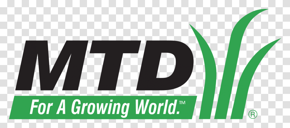 Mtd Products Logo, Word, Label, Alphabet Transparent Png