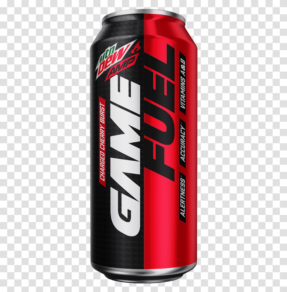 Mtn Dew Amp Game Fuel Zero Watermelon Mountain Dew Game Fuel Orange, Tin, Can, Spray Can, Cosmetics Transparent Png