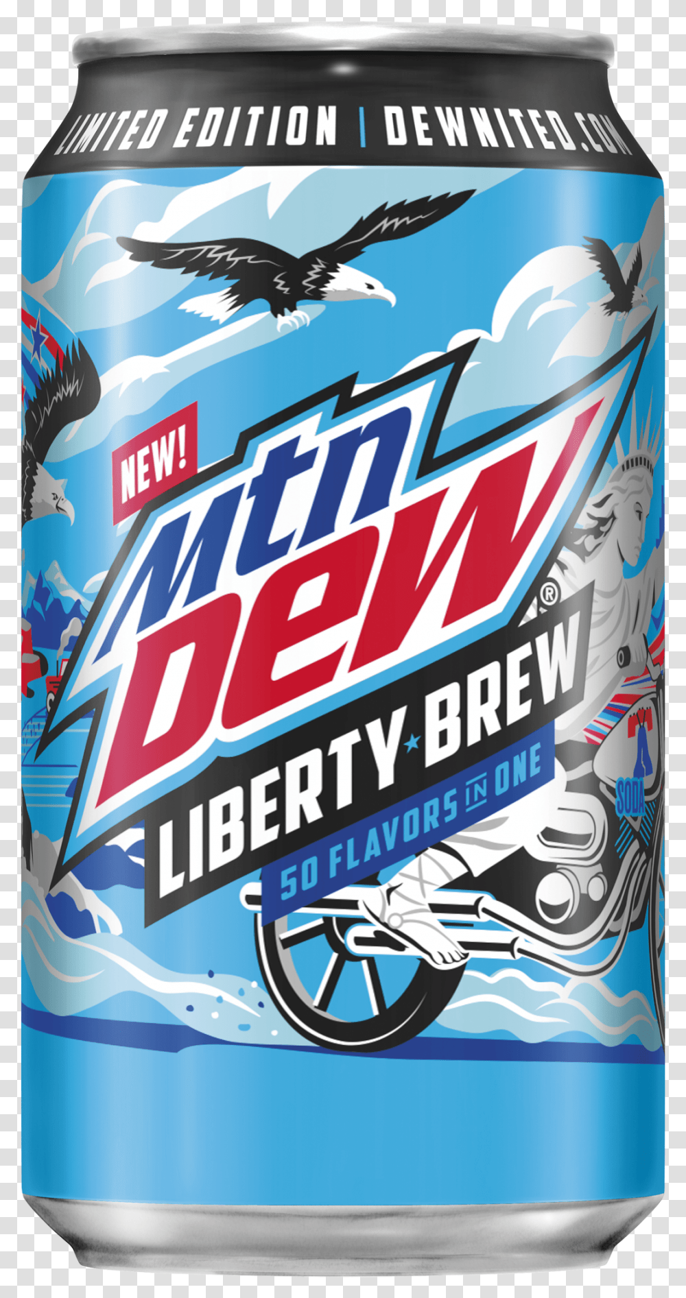 Mtn Dew Liberty Brew, Bird, Advertisement, Poster, Flyer Transparent Png