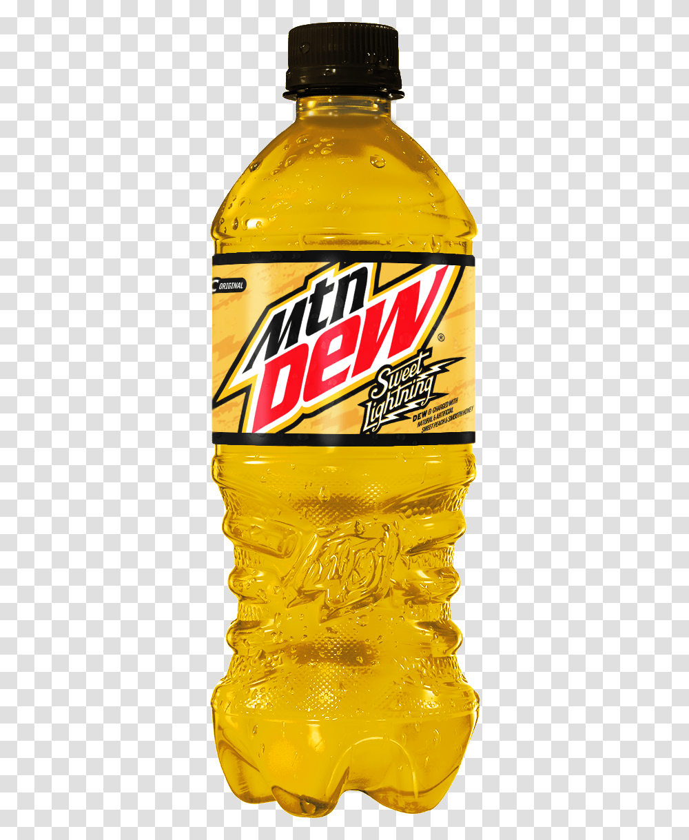Mtn Dew, Soda, Beverage, Drink, Pop Bottle Transparent Png