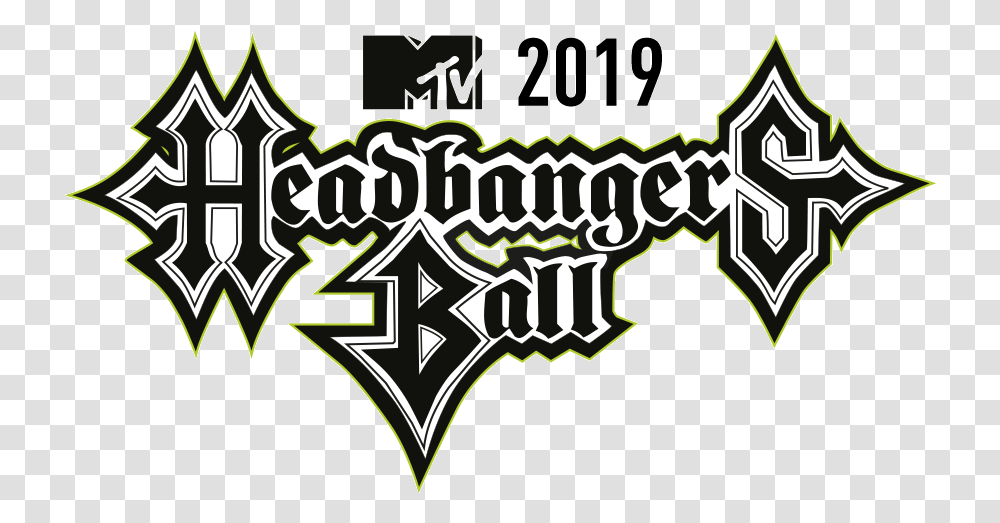 Mtv Headbangers Ball Headbangers Ball Logo, Alphabet, Label Transparent Png