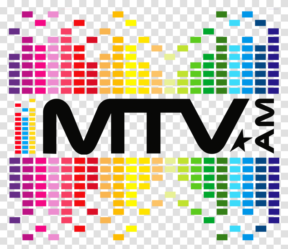 Mtv Logo, Purple, Pattern Transparent Png