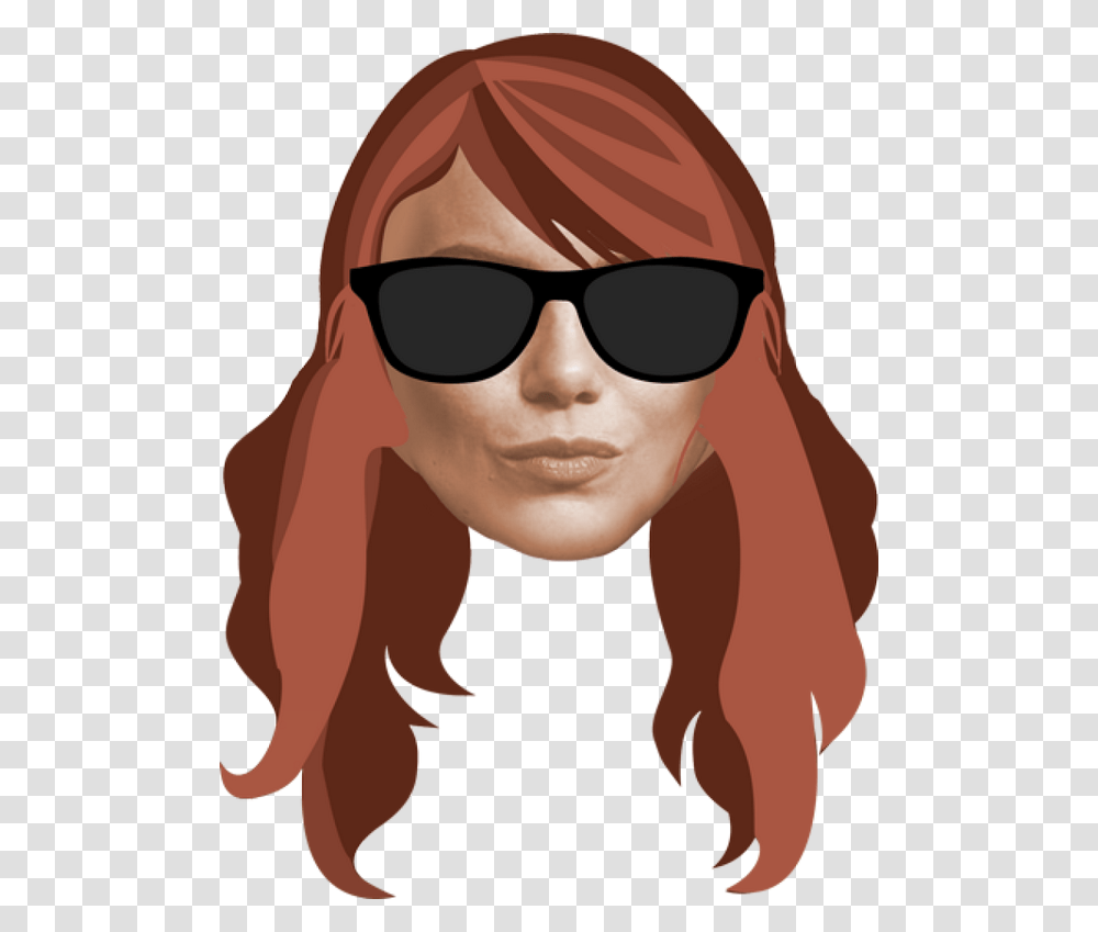 Mtv News On Twitter Theres An Emma Stone Emoji For Every, Sunglasses, Accessories, Accessory, Face Transparent Png