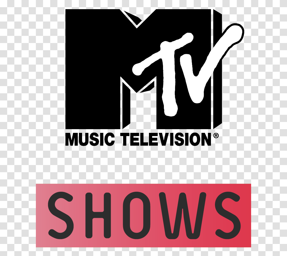 Mtv Shows Mtv Shows Logo, Label, Alphabet, Advertisement Transparent Png