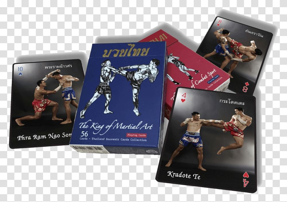 Muay Thai Playing Cards, Person, People, Sport Transparent Png