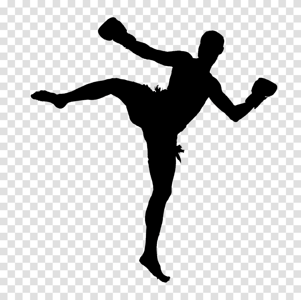 Muay Thai, Sport, Person, Silhouette, Hand Transparent Png