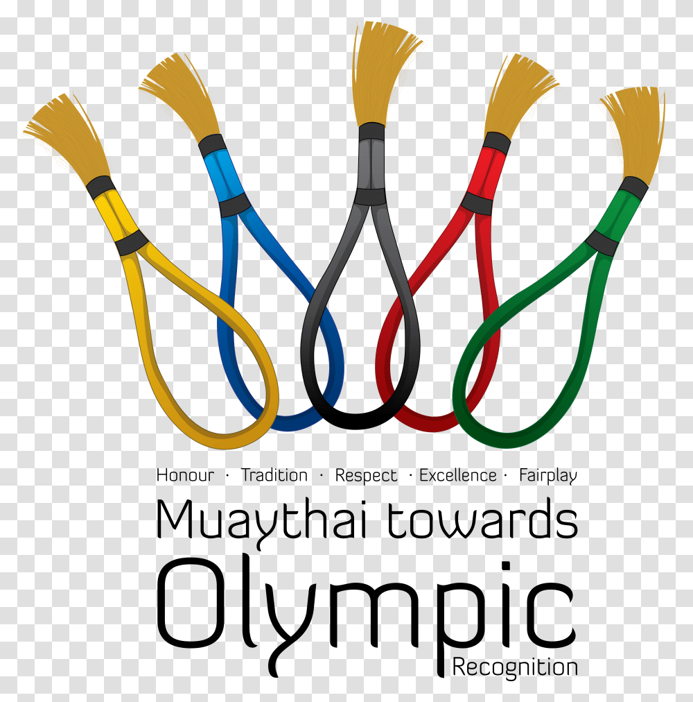 Muaythai Towards Olympic Recognition Muay Thai Olympics 2020, Bow, Light, Wire Transparent Png