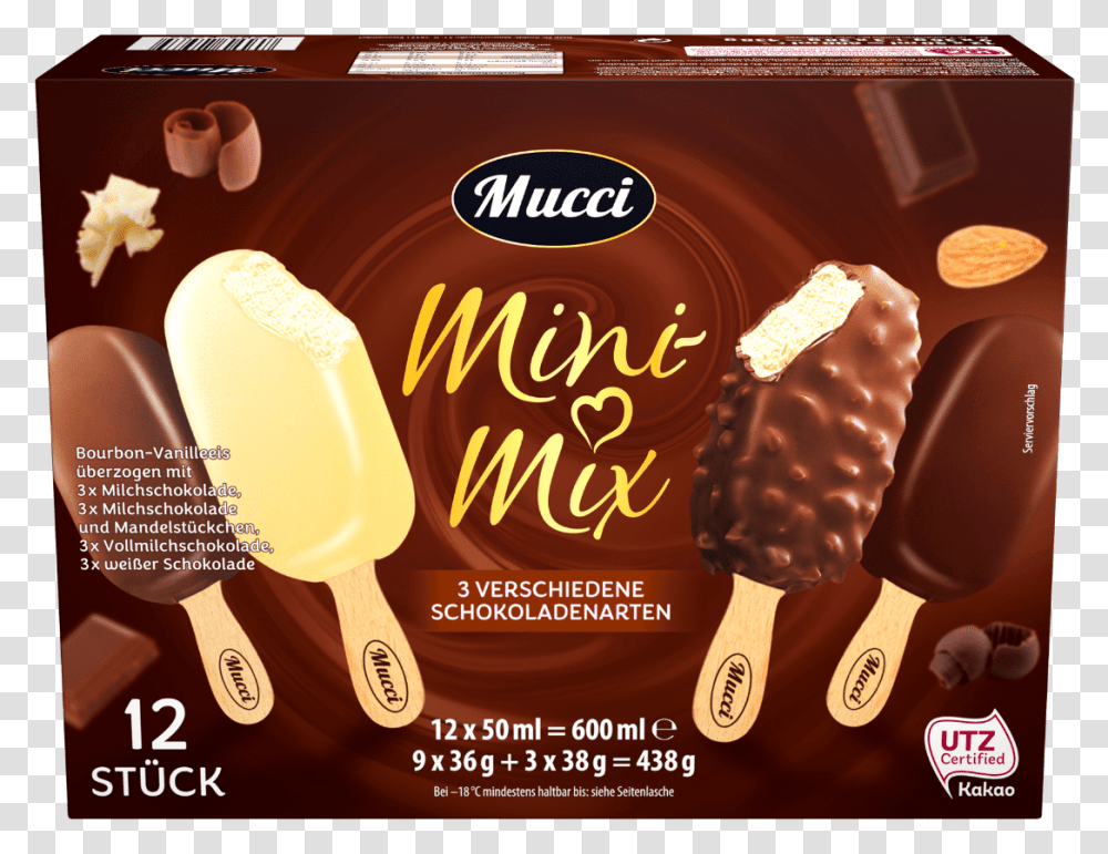 Mucci Mini Mix Aldi, Food, Cream, Dessert, Sweets Transparent Png