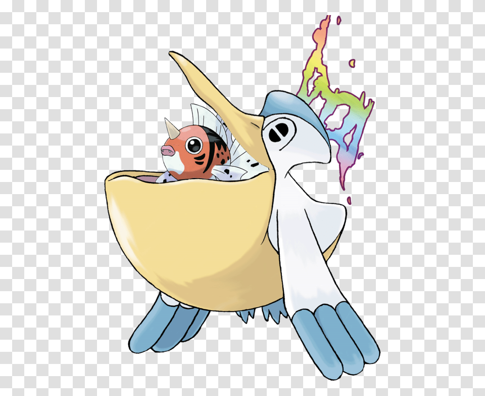 Much Like Mantine And Slowbro Upon Evolving Pelipper Pokemon Flying And Water Type, Bag Transparent Png