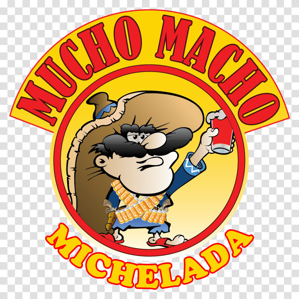 Mucho Macho Man, Logo, Label Transparent Png