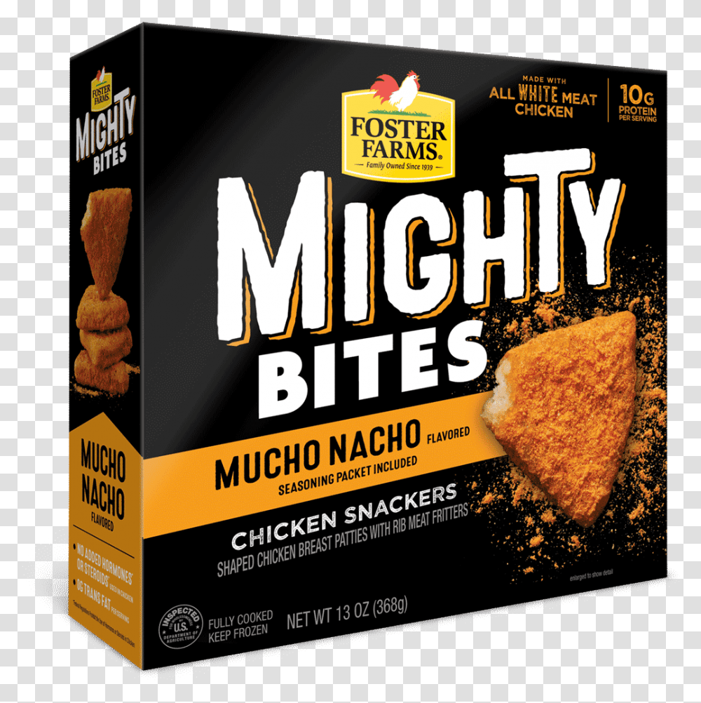 Mucho Nacho Mighty Bites Carton, Advertisement, Flyer, Poster, Paper Transparent Png
