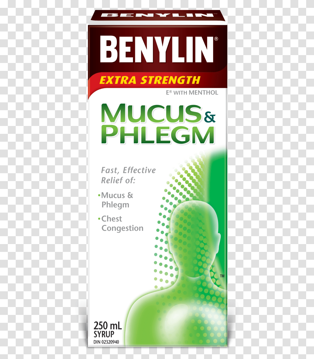 Mucus Amp Phlegm Syrup Benylin Extra Strength Mucus And Phlegm, Poster, Advertisement, Flyer, Paper Transparent Png