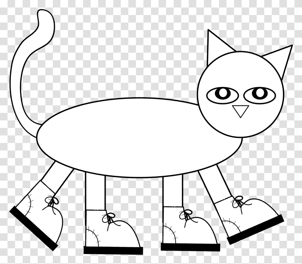Mud Clipart Pete The Cat I Love My White Shoe, Stencil, Lamp, Animal, Mammal Transparent Png