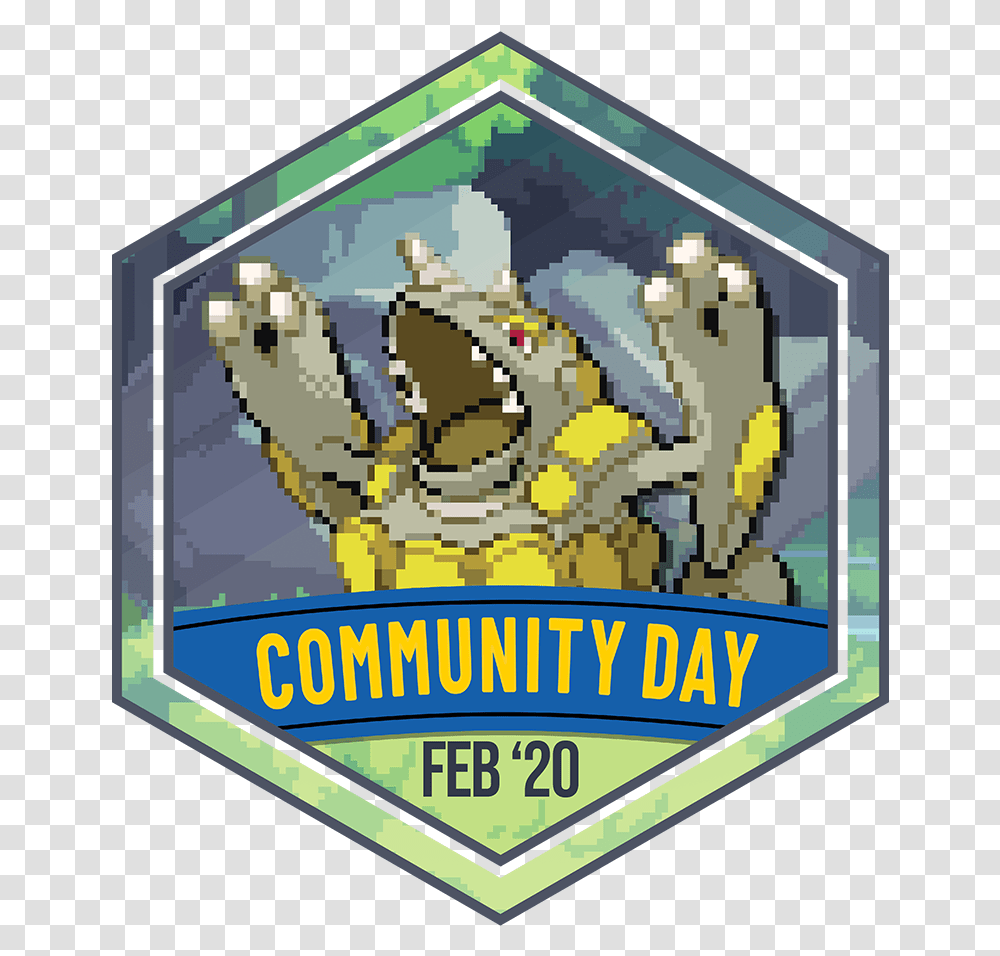 Mudkip Community Day Badge, Logo, Trademark Transparent Png