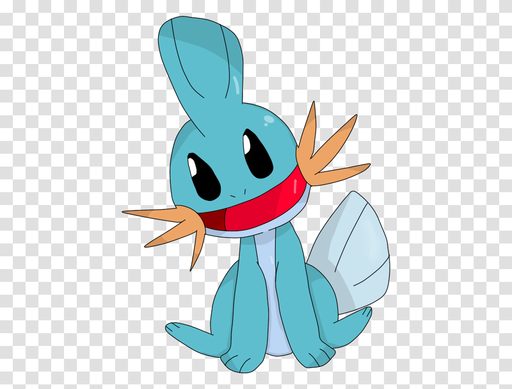 Mudkip Pokemon Cartoon, Animal, Mammal, Graphics, Rabbit Transparent Png