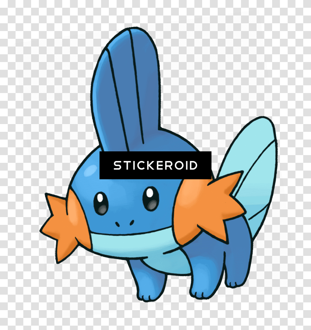 Mudkip Pokemon Clipart Blue And Orange Characters, Animal, Fish, Graphics, Amphiprion Transparent Png