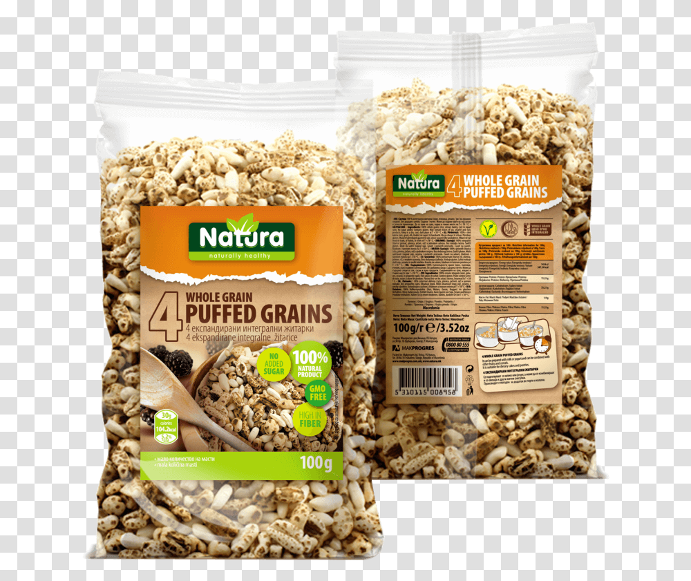 Muesli Grains, Food, Popcorn, Snack, Ice Cream Transparent Png