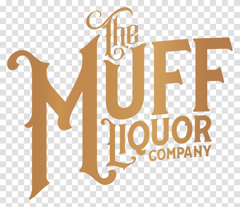 Muff Liquor Company, Word, Alphabet, Label Transparent Png