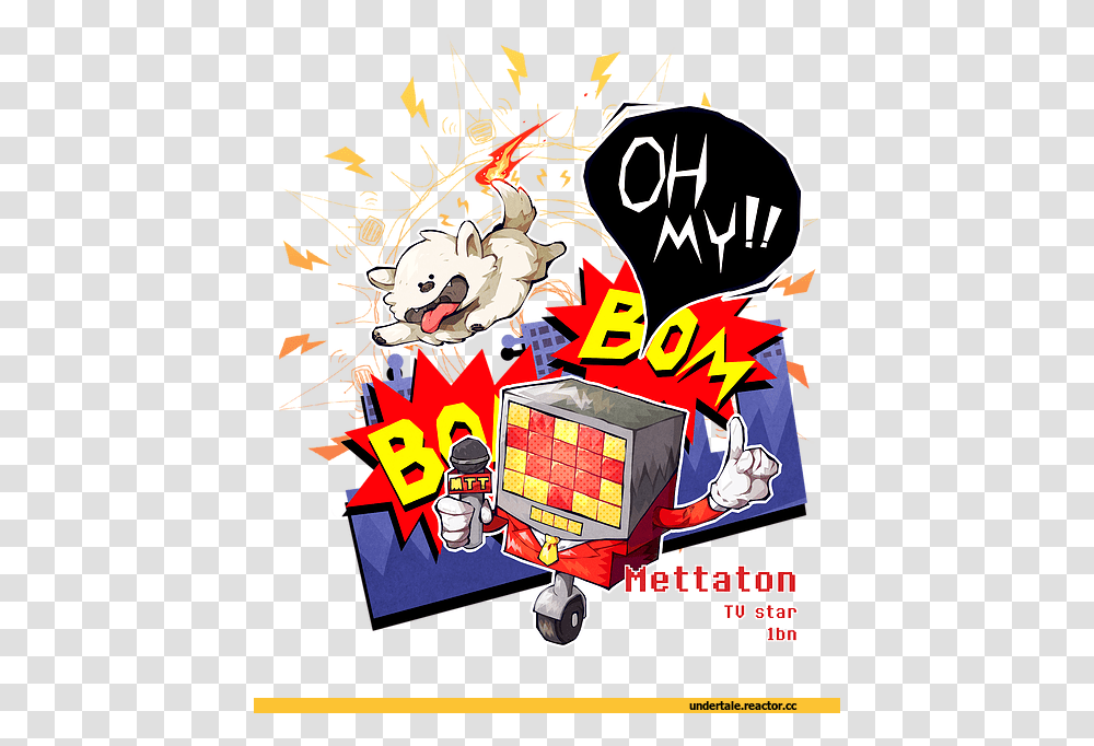 Muffet Napstablook Chibi Toriel Undertale Anime Lesser Dog Mettaton, Label, Advertisement, Poster Transparent Png