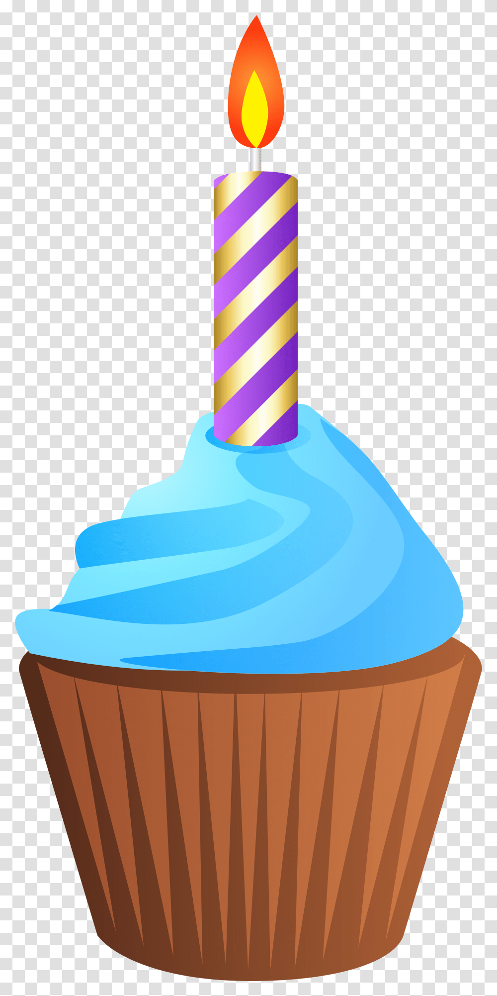 Muffin Birthday Cake Clip Art Muffin Birthday, Cream, Dessert, Food, Creme Transparent Png