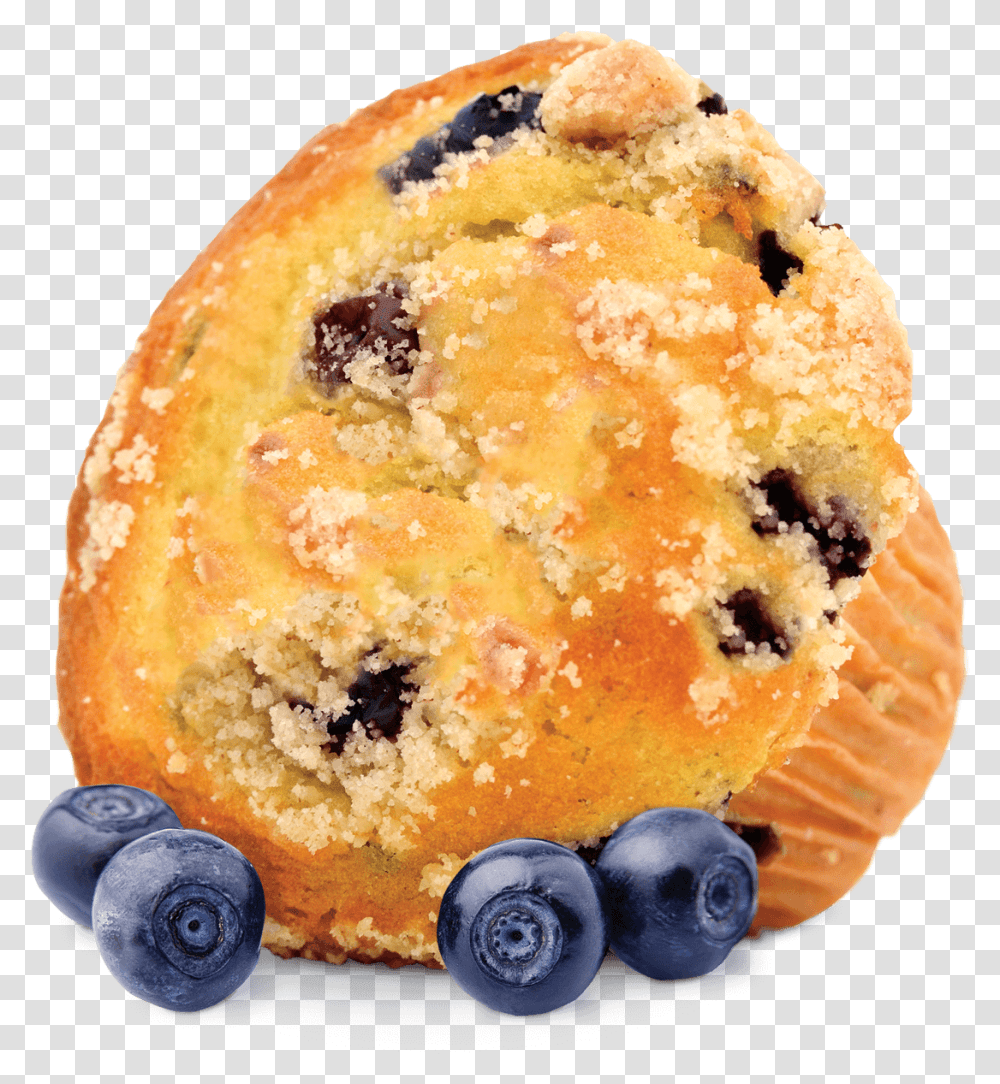 Muffin Blueberry Muffin, Fruit, Plant, Food, Bread Transparent Png
