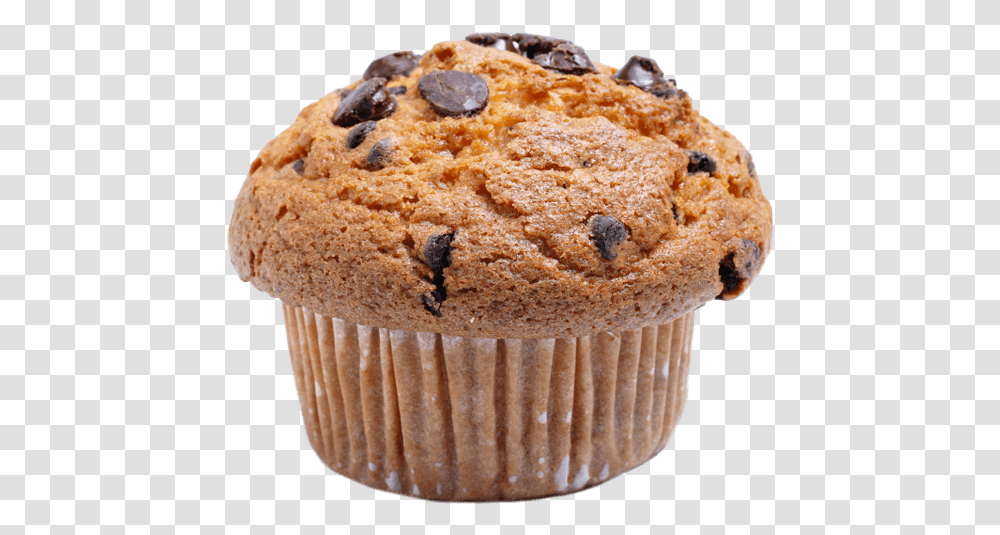 Muffin Chocolate Muffin, Bread, Food, Dessert, Cream Transparent Png