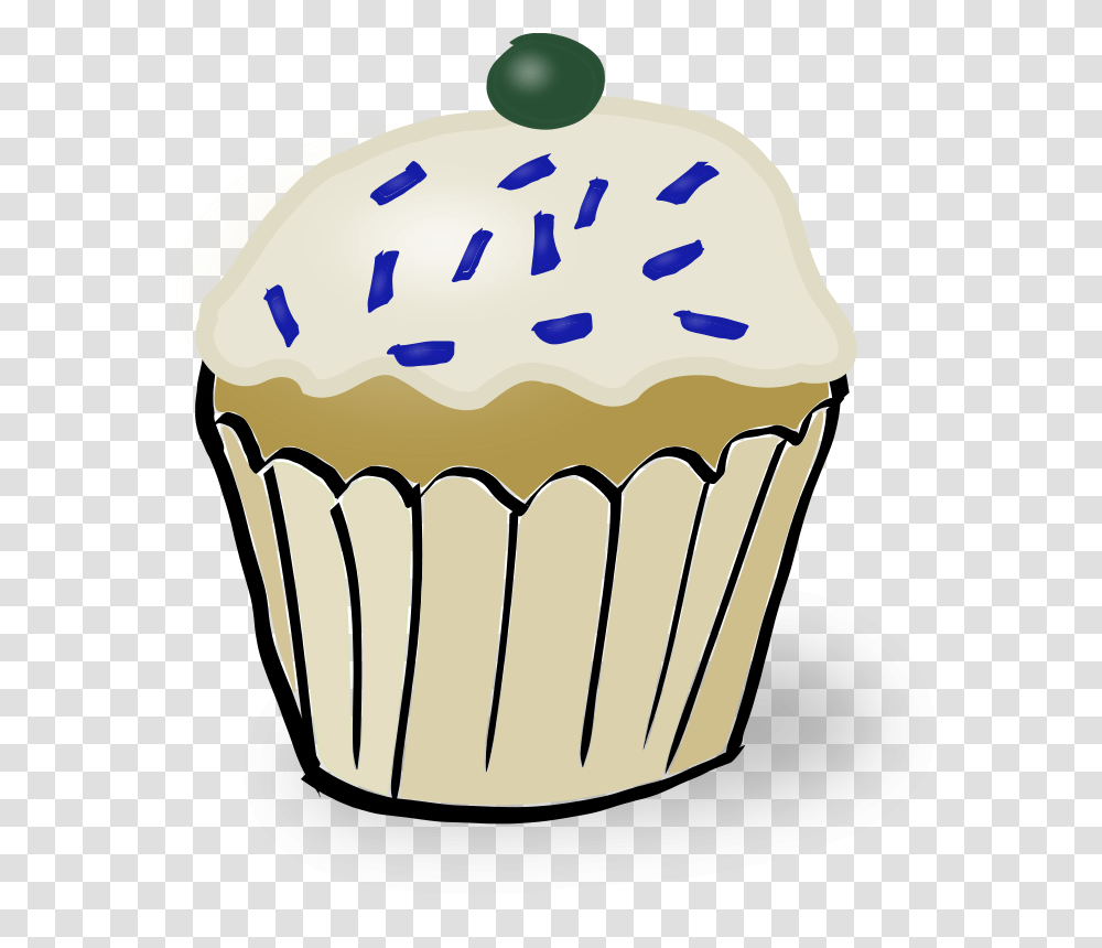 Muffin Clipart, Cupcake, Cream, Dessert, Food Transparent Png