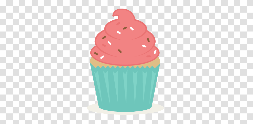 Muffin Clipart Cute, Cupcake, Cream, Dessert, Food Transparent Png