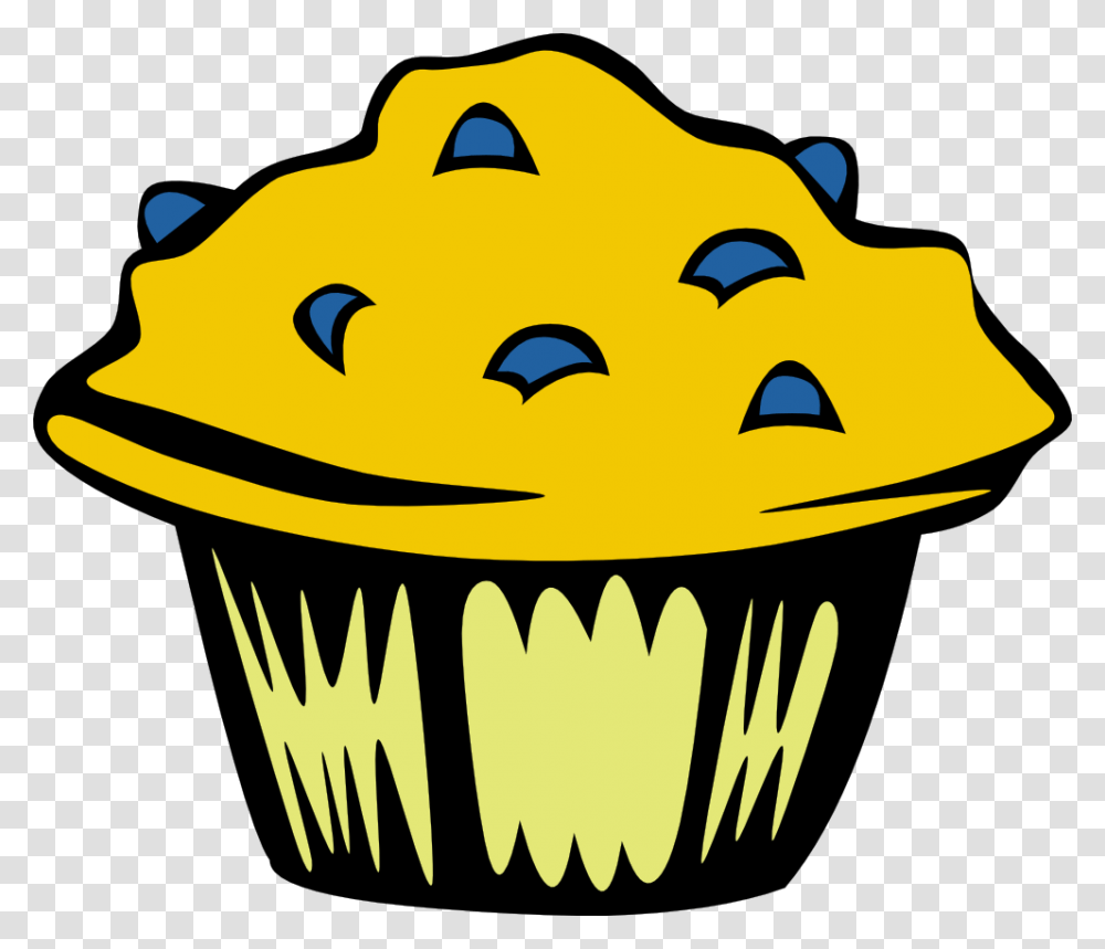 Muffin Clipart Funny, Dessert, Food, Cupcake, Cream Transparent Png