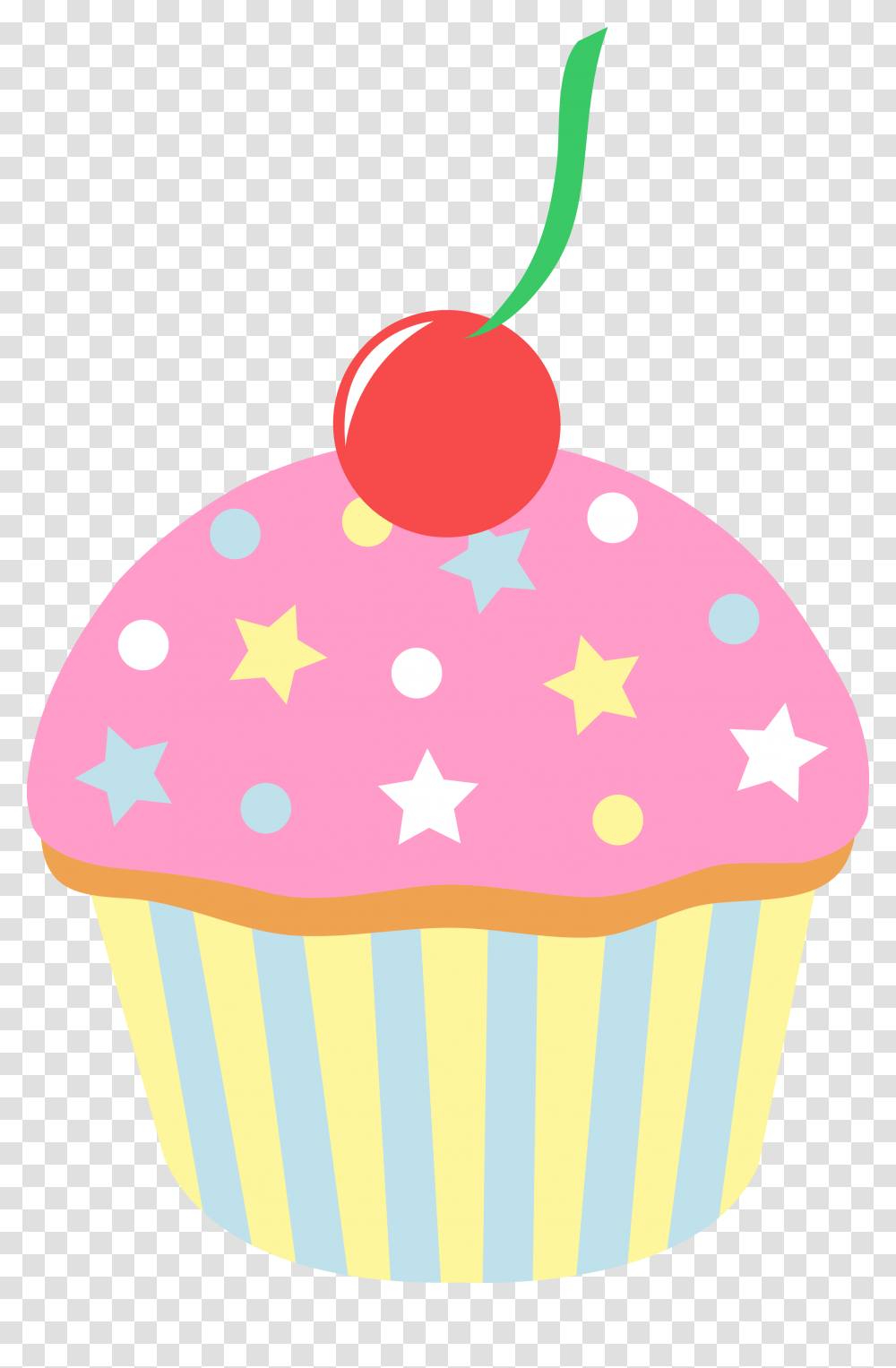 Muffin Clipart Row Cupcake, Cream, Dessert, Food, Creme Transparent Png