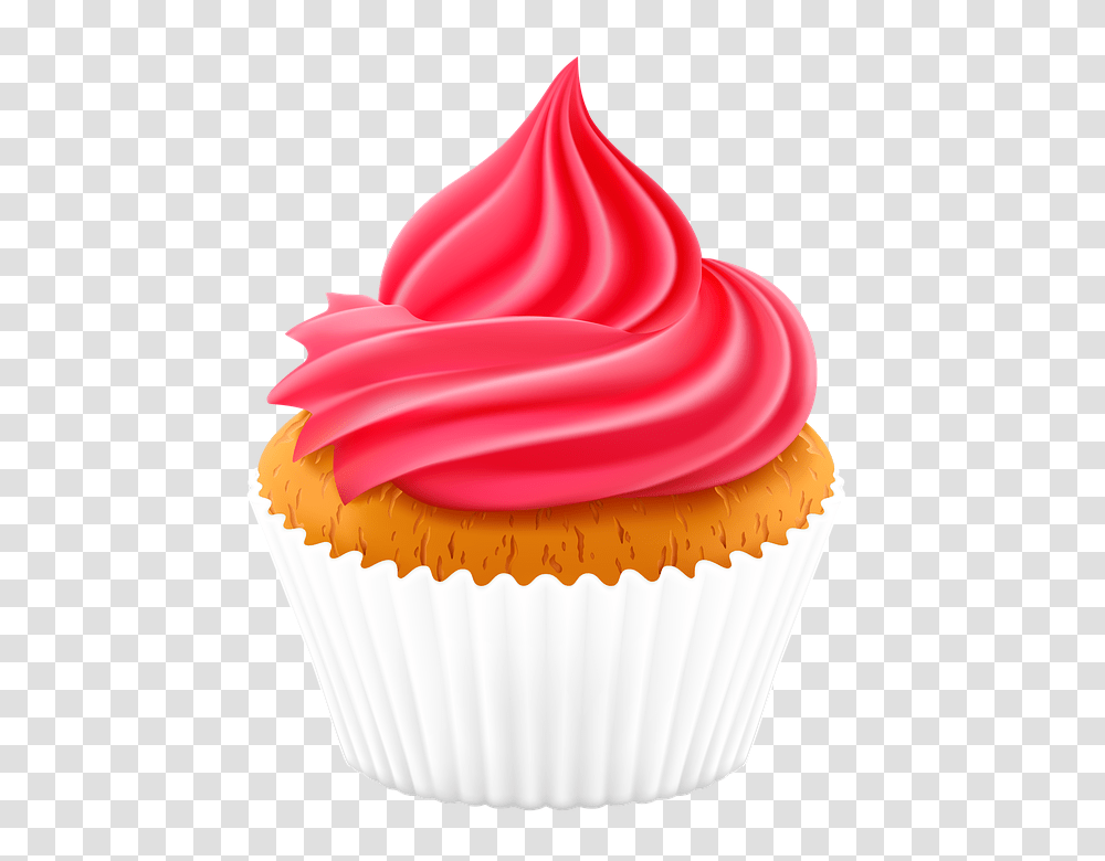 Muffin, Food, Cupcake, Cream, Dessert Transparent Png