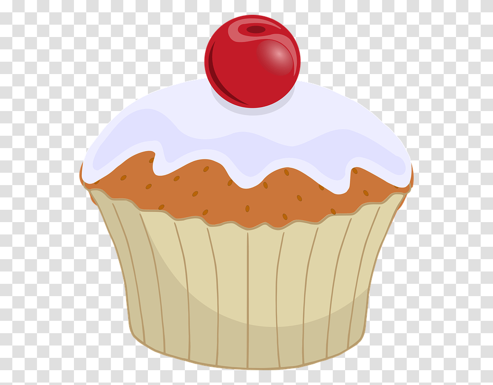 Muffin, Food, Cupcake, Cream, Dessert Transparent Png