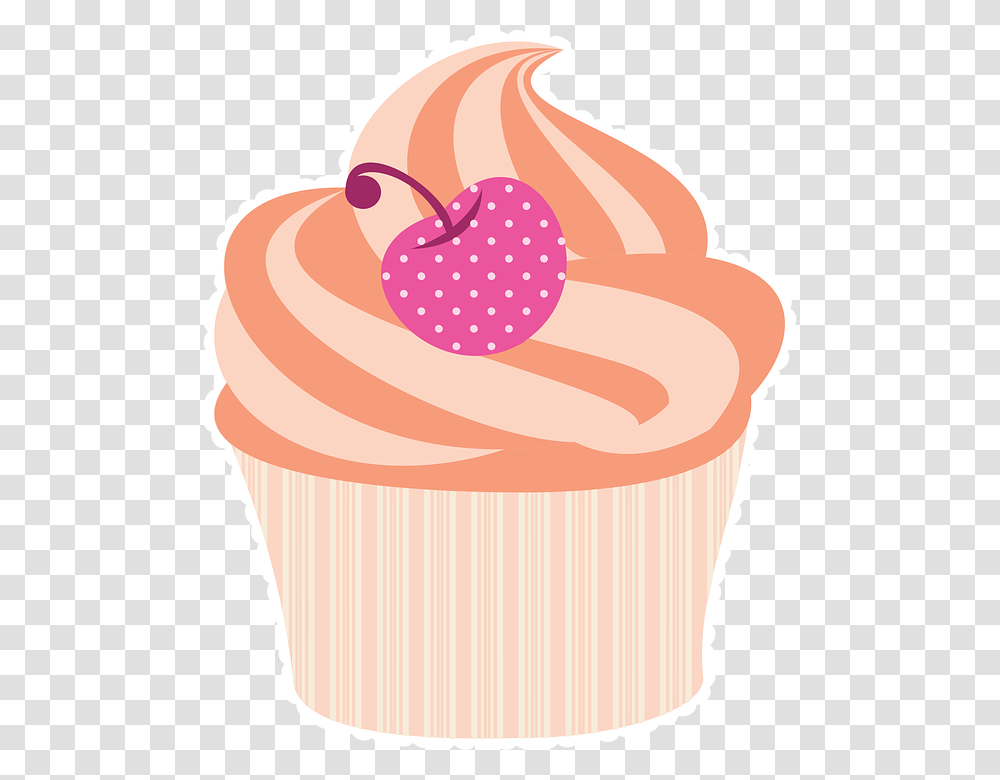 Muffin, Food, Cupcake, Cream, Dessert Transparent Png