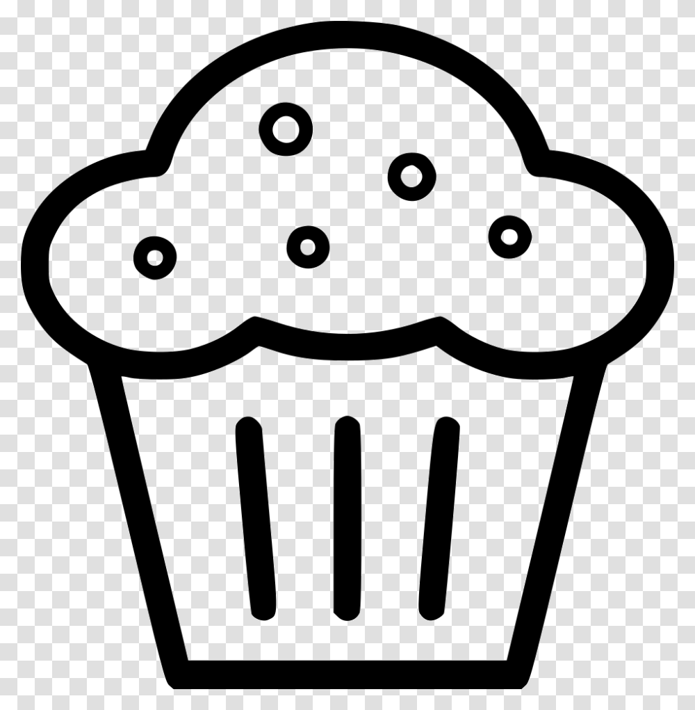 Muffin, Food, Cupcake, Cream, Dessert Transparent Png