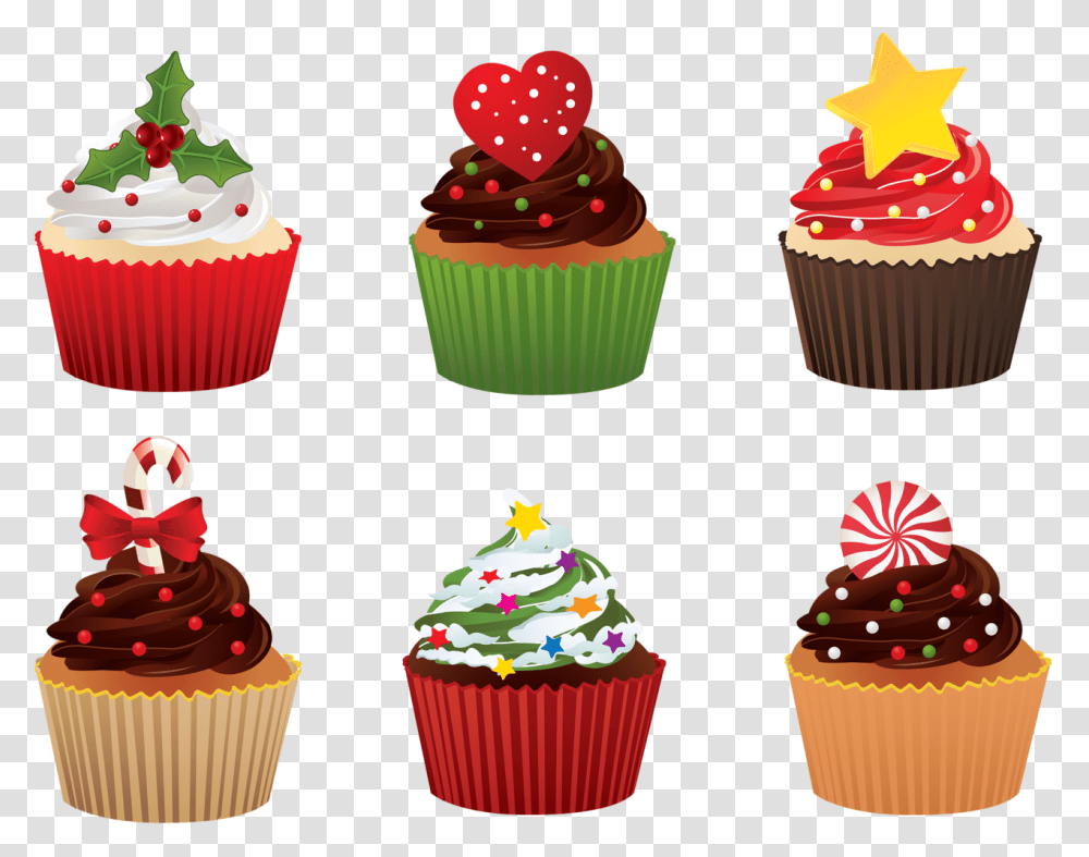 Muffin, Food, Cupcake, Cream, Dessert Transparent Png