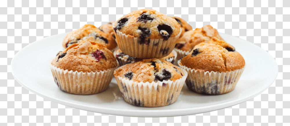 Muffin, Food, Dessert, Bread, Cream Transparent Png