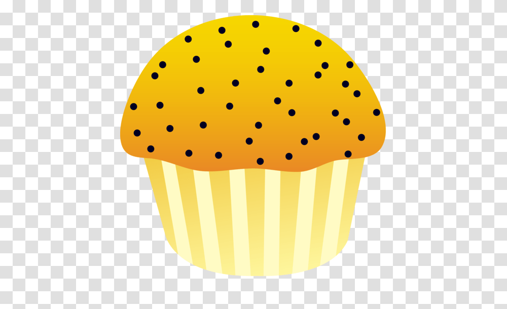 Muffin Illustration, Dessert, Food, Cupcake, Cream Transparent Png