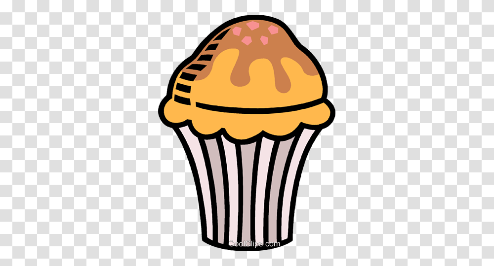 Muffin Royalty Free Vector Clip Art Illustration, Cupcake, Cream, Dessert, Food Transparent Png