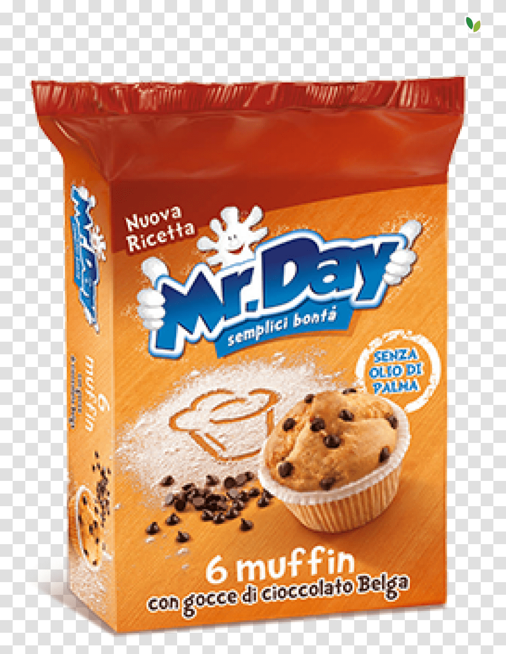 Muffin With Chocolate Chips Muffin, Food, Plant, Dessert, Flyer Transparent Png