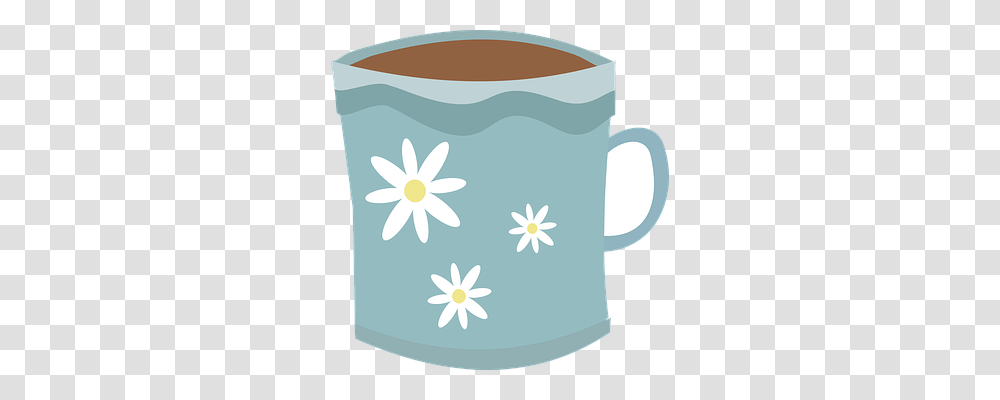 Mug Drink, Coffee Cup, Flower, Plant Transparent Png